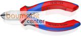 KNIPEX 70 02 125 SB Seitenschneider mit Comfort-Griffen schwarz atramentiert 125 mm