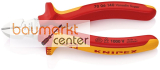 KNIPEX 70 06 140 SB Seitenschneider isoliert mit Mehrkomponenten-H�llen, VDE-gepr�ft verchromt 140 mm