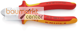 KNIPEX 70 26 160 Seitenschneider isoliert mit Mehrkomponenten-H�llen, VDE-gepr�ft verchromt 160 mm