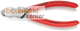 KNIPEX 72 01 140 Seitenschneider f�r Kunststoff mit Kunststoff �berzogen 140 mm