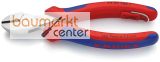 KNIPEX 73 05 160 T BK X-Cut� Kompakt-Seitenschneider mit Mehrkomponenten-H�llen, mit integrierter Befestigungs�se zum Anbringen einer Absturzsicherung verchromt 160 mm
