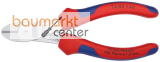 KNIPEX 74 05 140 Kraft-Seitenschneider mit Mehrkomponenten-H�llen verchromt 140 mm