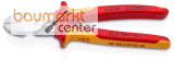 KNIPEX 74 06 200 Kraft-Seitenschneider isoliert mit Mehrkomponenten-H�llen, VDE-gepr�ft verchromt 200 mm