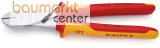 KNIPEX 74 06 250 Kraft-Seitenschneider isoliert mit Mehrkomponenten-H�llen, VDE-gepr�ft verchromt 250 mm