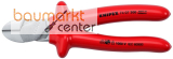 KNIPEX 74 07 200 Kraft-Seitenschneider tauchisoliert, VDE-gepr�ft verchromt 200 mm