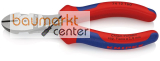 KNIPEX 74 12 160 Kraft-Seitenschneider mit Mehrkomponenten-H�llen schwarz atramentiert 160 mm