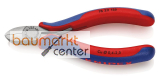 KNIPEX 76 22 125 Seitenschneider f�r Elektromechaniker mit Mehrkomponenten-H�llen schwarz atramentiert 125 mm
