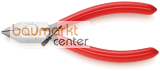 KNIPEX 76 81 125 Seitenschneider f�r Elektromechaniker mit Kunststoff �berzogen schwarz atramentiert 125 mm