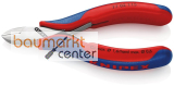 KNIPEX 77 02 115 Elektronik-Seitenschneider mit durchgestecktem Gelenk mit Mehrkomponenten-H�llen 115 mm
