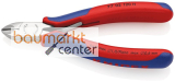 KNIPEX 77 02 120 H Elektronik-Seitenschneider mit eingesetzter Hartmetallschneide mit Mehrkomponenten-H�llen 120 mm