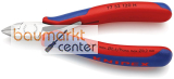 KNIPEX 77 32 120 H Elektronik-Seitenschneider mit eingesetzter Hartmetallschneide mit Mehrkomponenten-H�llen 120 mm