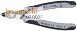 KNIPEX 78 71 125 ESD Elektronski Super Knips� ESD mit Mehrkomponenten-H�llen br�niert 125 mm