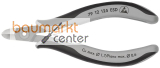 KNIPEX 79 12 125 ESD Pr�zisions-Elektronik-Seitenschneider ESD mit Mehrkomponenten-H�llen br�niert 125 mm
