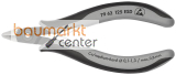KNIPEX 79 62 125 ESD Pr�zisions-Elektronik-Seitenschneider ESD mit Mehrkomponenten-H�llen br�niert 125 mm