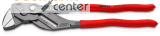 KNIPEX 86 01 300 SB Zangenschl�ssel Zange und Schraubenschl�ssel in einem Werkzeug mit rutschhemmendem Kunststoff �berzogen grau atramentiert 300 mm