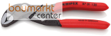 KNIPEX 87 01 125 Cobra� Hightech-Wasserpumpenzange mit rutschhemmendem Kunststoff �berzogen grau atramentiert 125 mm