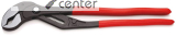 KNIPEX 87 01 560 Cobra� XXL Rohr- und Wasserpumpenzange mit rutschhemmendem Kunststoff �berzogen grau atramentiert 560 mm