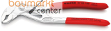 KNIPEX 87 03 180 Cobra� Hightech-Wasserpumpenzange mit rutschhemmendem Kunststoff �berzogen verchromt 180 mm