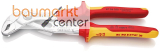 KNIPEX 87 26 250 Cobra� VDE Hightech-Wasserpumpenzange, isoliert isoliert mit Mehrkomponenten-H�llen, VDE-gepr�ft verchromt 250 mm