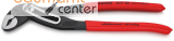 KNIPEX 88 01 250 Alligator� Wasserpumpenzange mit rutschhemmendem Kunststoff �berzogen schwarz atramentiert 250 mm