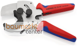 KNIPEX 90 25 40 Rohrschneider f�r Verbund- und Kunststoffrohre mit Mehrkomponenten-H�llen verchromt 210 mm