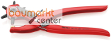 KNIPEX 90 70 220 EAN Revolverlochzange rot pulverbeschichtet 220 mm
