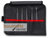 KNIPEX 92 00 05 ESD Kunststoffpinzetten-Set ESD 5-teilig 90 mm