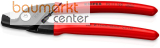 KNIPEX 95 11 160 SB StepCut� Kabelschere mit Kunststoff �berzogen br�niert 160 mm