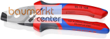 KNIPEX 95 12 160 SB StepCut� Kabelschere mit Comfort-Griffen br�niert 160 mm