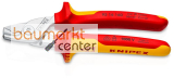 KNIPEX 95 16 160 SB StepCut� Kabelschere isoliert mit Mehrkomponenten-H�llen, VDE-gepr�ft verchromt 160 mm