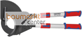 KNIPEX 95 32 100 Kabelschneider (Ratschenprinzip) mit Teleskopschenkeln mit Mehrkomponenten-H�llen 680 mm
