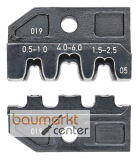 KNIPEX 97 49 05 Crimpeinsatz f�r unisolierte, offene Steckverbinder (4,8 + 6,3 mm Steckerbreite)