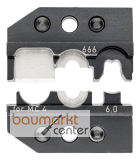 KNIPEX 97 49 66 6 Crimpeinsatz f�r Solar-Steckverbinder MC4� & MC4� EVO2