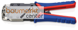 KNIPEX 97 51 12 SB Crimpzange f�r Westernstecker mit Mehrkomponenten-H�llen br�niert 200 mm