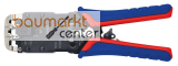 KNIPEX 97 51 12 Crimpzange f�r Westernstecker mit Mehrkomponenten-H�llen br�niert 200 mm