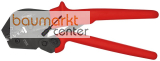 KNIPEX 97 52 04 Crimpzange auch f�r Zweihandbedienung mit rutschhemmenden Kunststoff-H�llen br�niert 250 mm