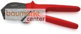 KNIPEX 97 52 09 SB Crimpzange auch f�r Zweihandbedienung mit rutschhemmenden Kunststoff-H�llen br�niert 250 mm
