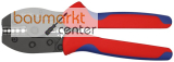 KNIPEX 97 52 30 PreciForce� Crimpzange mit Mehrkomponenten-H�llen br�niert 220 mm