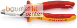 KNIPEX 97 78 180 T BK Crimpzange f�r Aderendh�lsen isoliert mit Mehrkomponenten-H�llen, VDE-gepr�ft; mit integrierter isolierter Befestigungs�se zum Anbringen einer Absturzsicherung 180 mm