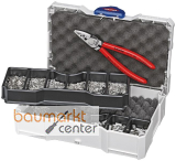 KNIPEX 97 90 05 Crimp-Sortiment f�r Aderendh�lsen 1 x 97 71 180, 9 x Aderendh�lsen-Sets 265 mm