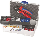 KNIPEX 97 90 09 Crimp-Sortiment f�r Aderendh�lsen 9-teilig 265 mm