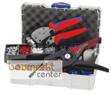 KNIPEX 97 90 14 Crimp-Sortiment f�r Aderendh�lsen 1 x 97 53 18, 1 x 12 52 195, 9 x Aderendh�lsen Sets 265 mm