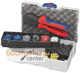 KNIPEX 97 90 23 Crimp-Sortiment f�r Aderendh�lsen 1 x 97 52 38, 7 x Aderendh�lsen Sets 265 mm