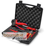 KNIPEX 97 91 04 V01 Werkzeugkoffer f�r Photovoltaik f�r Solar-Steckverbinder MC4� 7-teilig