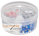 KNIPEX 97 99 906 Sortimentsboxen mit 400 isolierten Aderendh�lsen 5 x Aderendh�lsen Sets