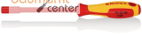 KNIPEX 98 03 06 Steckschl�ssel mit Schraubendreher-Griff isoliert mit Mehrkomponenten-H�llen, VDE-gepr�ft br�niert 232 mm