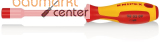 KNIPEX 98 03 09 Steckschl�ssel mit Schraubendreher-Griff isoliert mit Mehrkomponenten-H�llen, VDE-gepr�ft br�niert 237 mm