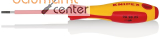 KNIPEX 98 20 25 Schraubendreher f�r Schlitzschrauben isolierender Mehrkomponenten-Griff, VDE-gepr�ft br�niert 177 mm