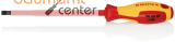 KNIPEX 98 20 80 Schraubendreher f�r Schlitzschrauben isolierender Mehrkomponenten-Griff, VDE-gepr�ft br�niert 295 mm