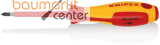 KNIPEX 98 24 01 Schraubendreher f�r Kreuzschlitzschrauben Phillips� isolierender Mehrkomponenten-Griff, VDE-gepr�ft br�niert 187 mm